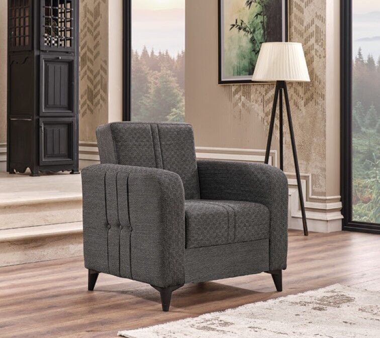 Koltuk Tekli Pika LTC 85x85x87CM Antrasit