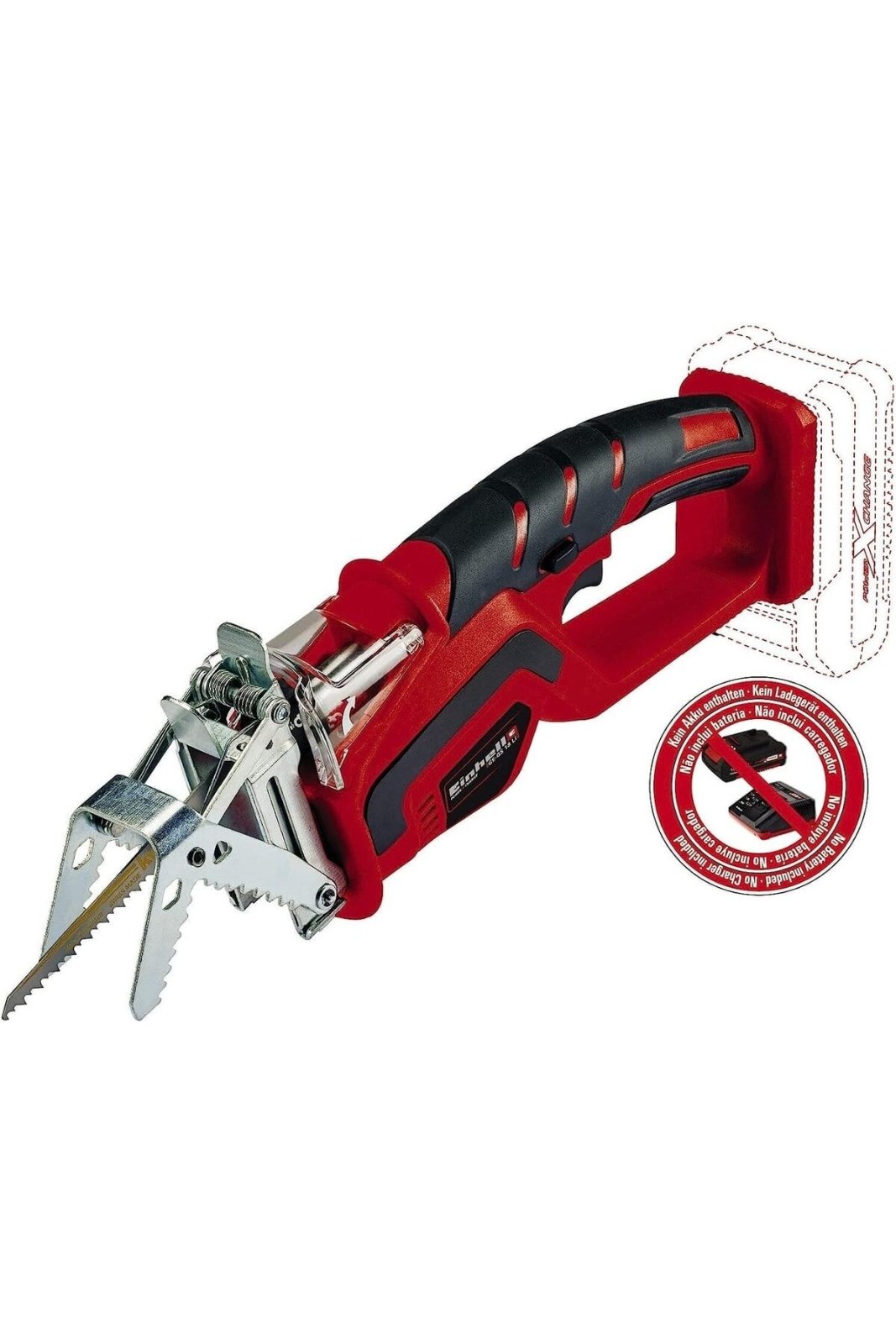 Einhell GE-GS 18 Li-Solo Cordless Branch Cutter (Battery Not Included)