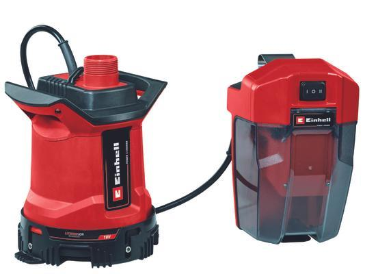 Einhell GE-DP 18/25 Li Akülü Kirli Su Dalgıç Pompası