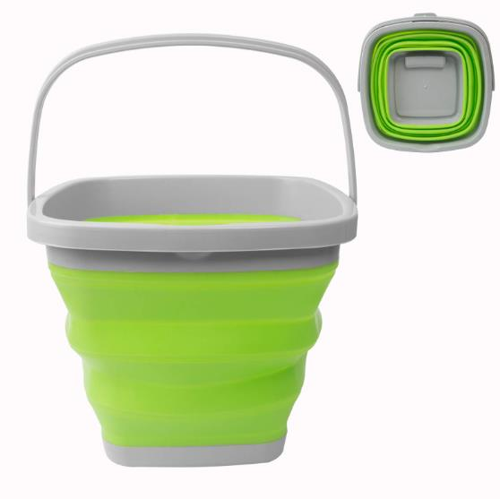 Green Accordion Garden Bucket PLS