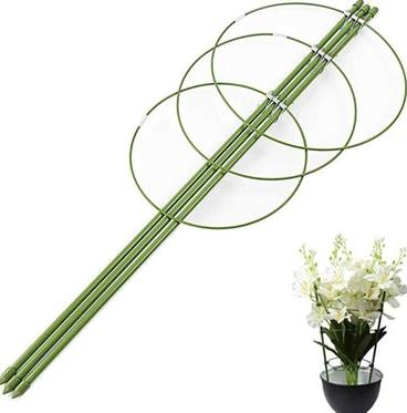 Ringed Plant Support Stake, Extending, 120 cm