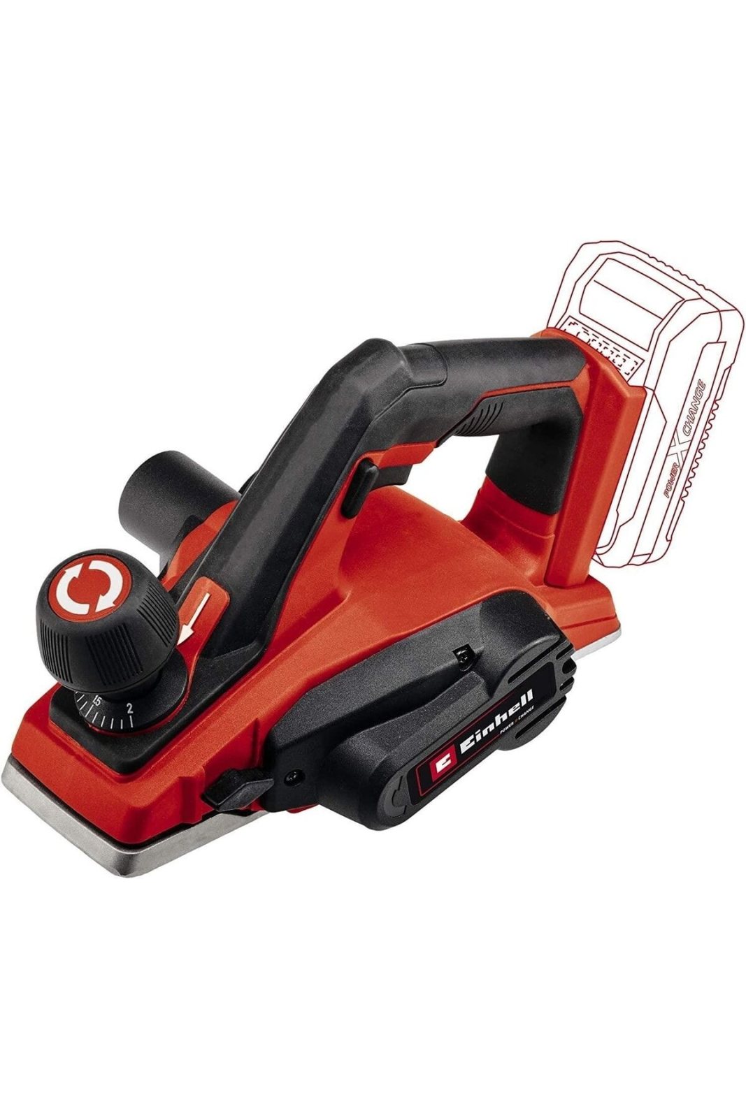 Аккумуляторный рубанок Einhell TE-PL 18/82 LI (без аккумулятора)