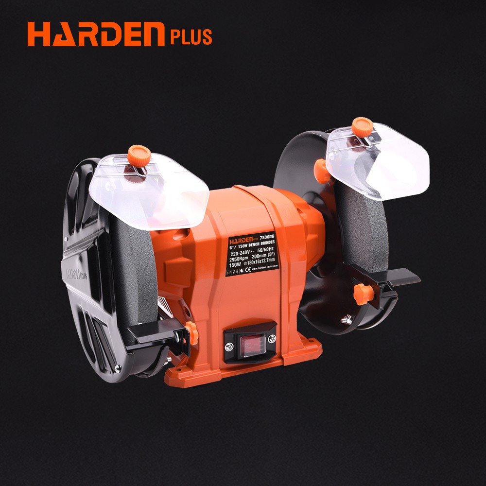 Harden 350 W Bench Grinder 6''/150X16X12.7MM