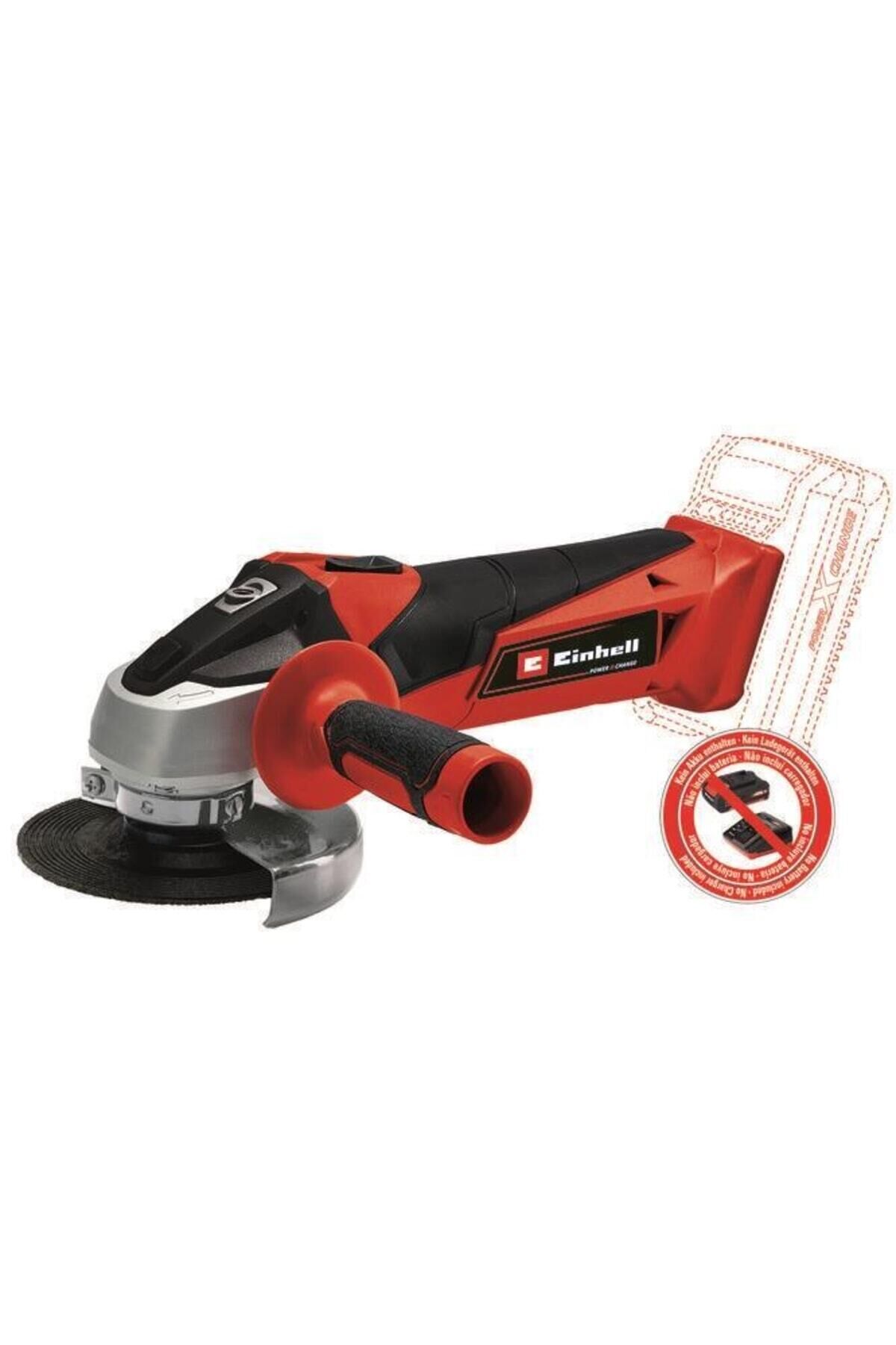 Einhell TC-AG 18/115 Li-Solo Cordless Angle Grinder (Battery Not Included)