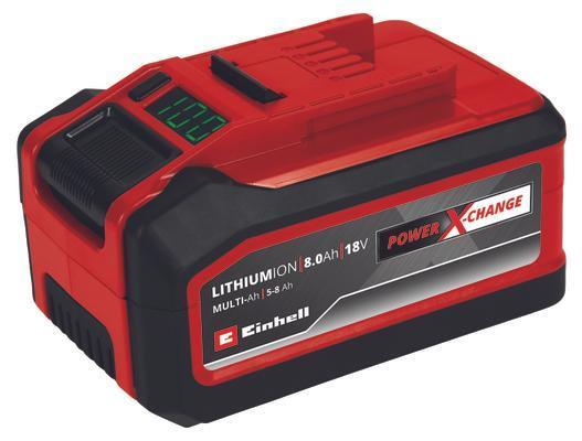 Аккумулятор Einhell 5-8Ah Multi-Ah PXC Plus 18V
