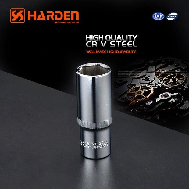 Удлинённая торцевая головка Harden 1/4'' 13 мм