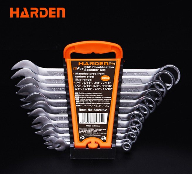 Harden 12-Piece Combination Spanner Set