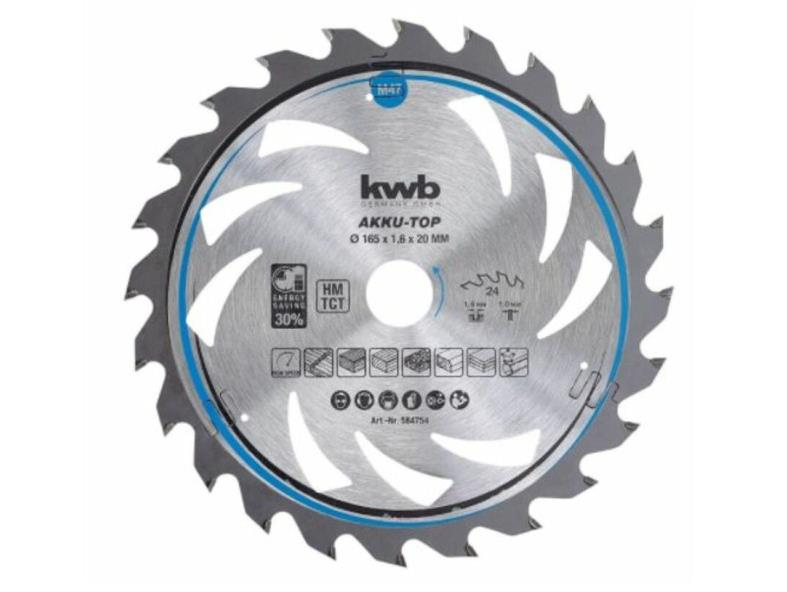 Einhell KWB пильный диск 160 x 20 мм Z24 584533