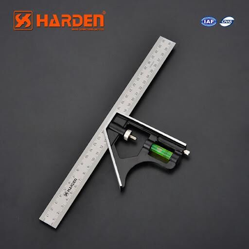 Harden Aluminium Combination Square with Level
