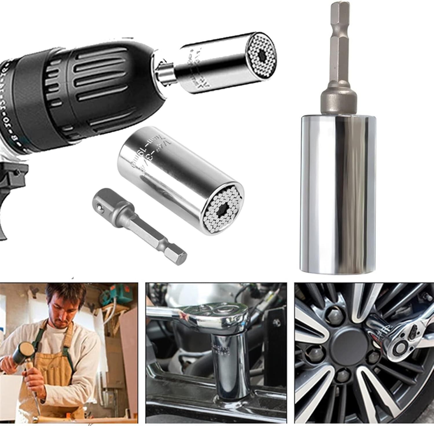 Drill Adapters and Socket Wrenches