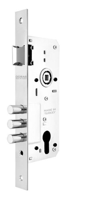 45 mm Mortise Lock Case with Cylinder