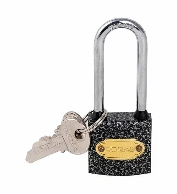 50 mm Cast Padlock with Long Shackle
