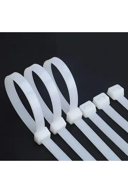 White Cable Tie 200 mm x 2.5 mm