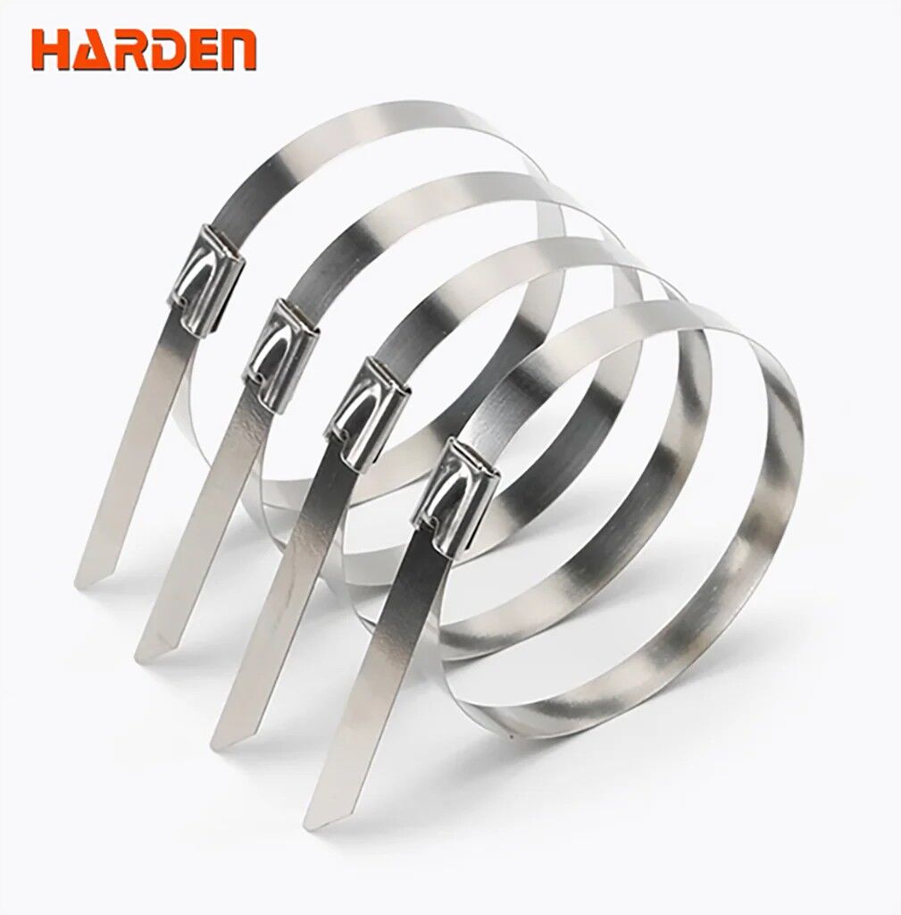 Harden 300MMX4 Black Metal Cable Tie 300 mm x 4.6 mm