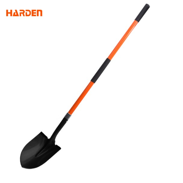 Harden Long Fiberglass-Handle Pointed Shovel