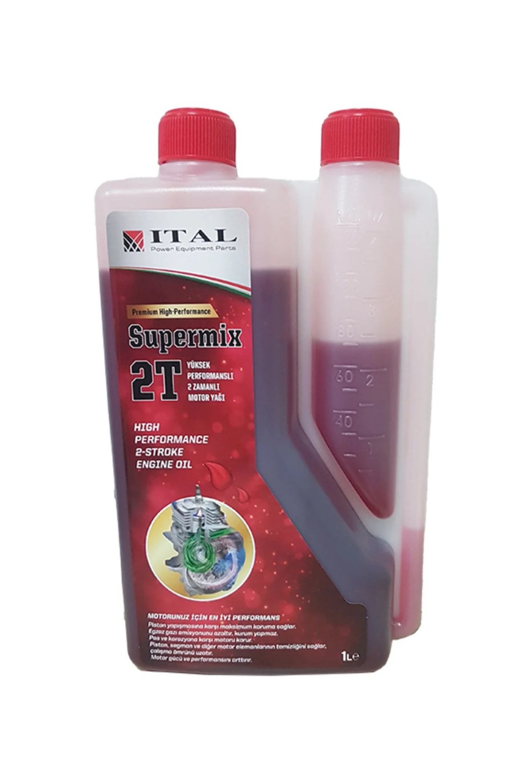 Hyundai Supermix 2-Stroke Engine Oil 1 Litre