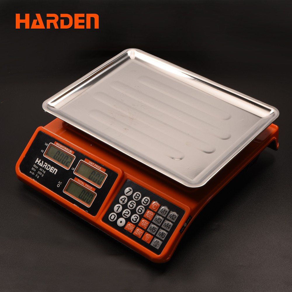 Harden 40KG/2GR Scale, 340 × 240 mm, LED Display