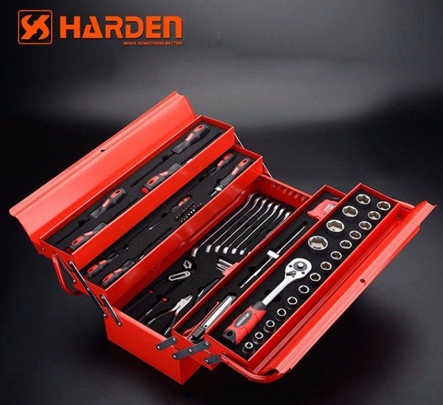 Harden 77-Piece Metal Tool Chest Set