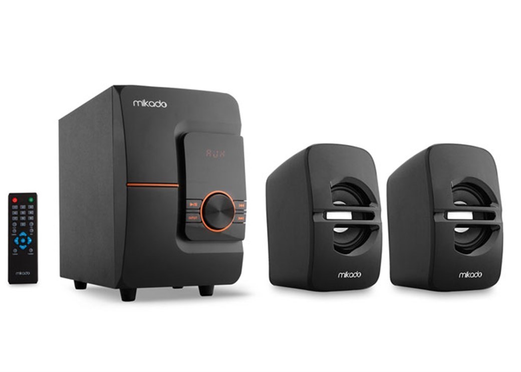 Mikado MD-369 2.1 Speaker System with USB, SD and FM