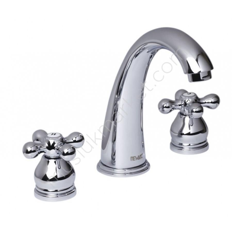 Newarc Nostalgic 3-Hole Basin Tap