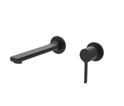Newarc Bold Black Concealed Basin Mixer