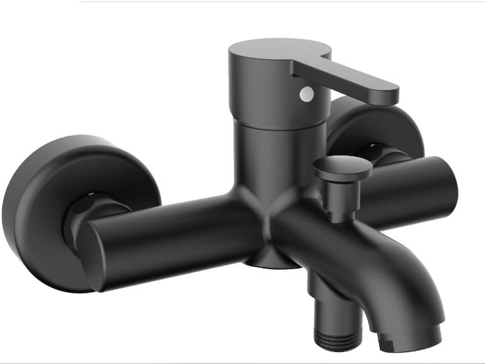 ROCA Carelia Matte Black Bathroom Mixer