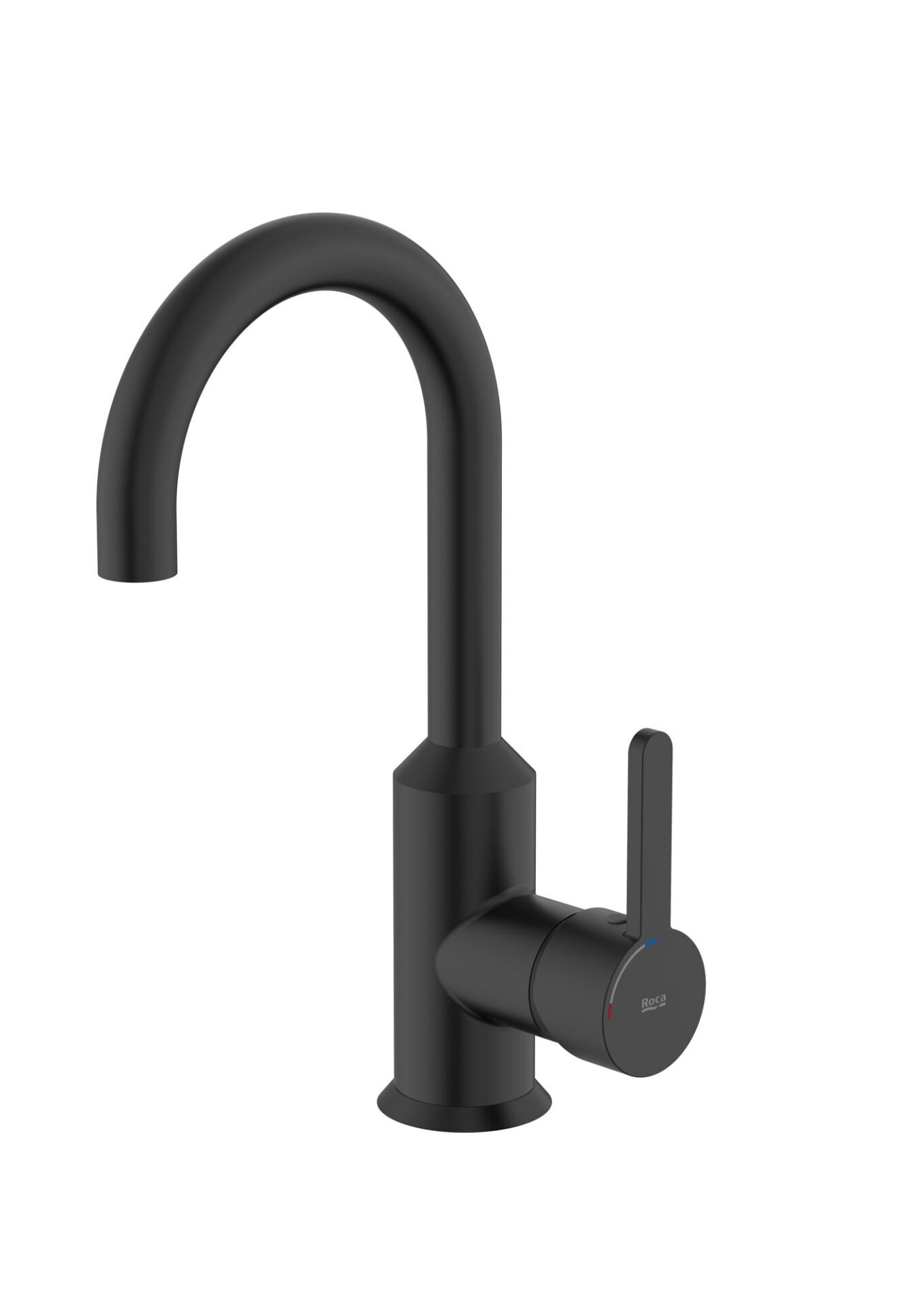 ROCA Carelia Matte Black Sink Mixer