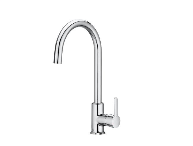 ROCA Mencia Chrome Kitchen Sink Mixer