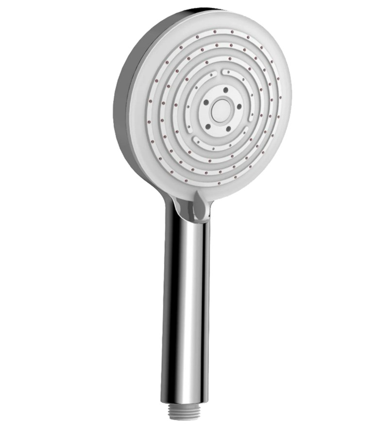Valtemo Selfio Round Chrome/White Hand Shower