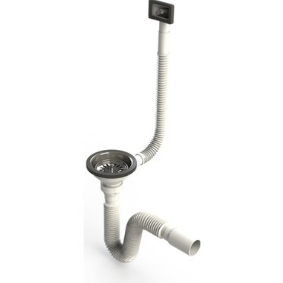 Donau Flexible Sink Trap with Small Overflow