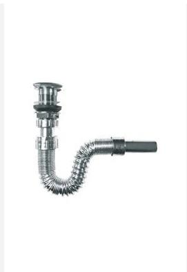 Donau Pop-Up Stopper Chrome Basin Trap