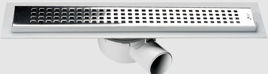 Say Plastik Almira 40 cm Square ABS-Insulated Drain