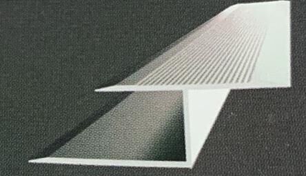 Say Plastik Aluminium Z-Shape Flooring Transition Profile 8 cm, 2.70 m
