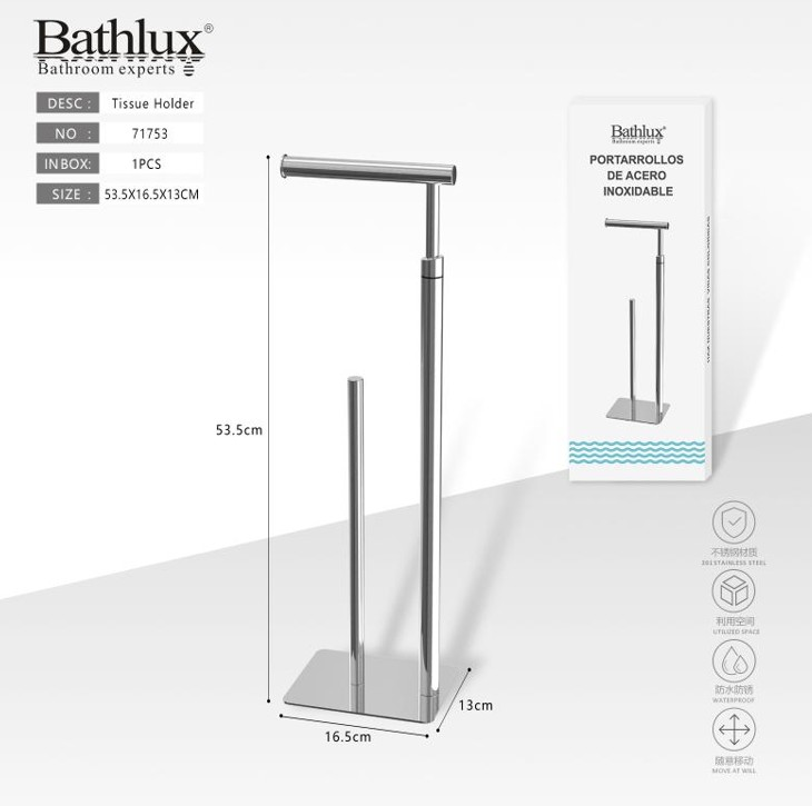 Toilet Roll Holder 53.5 × 16.5 × 13 cm