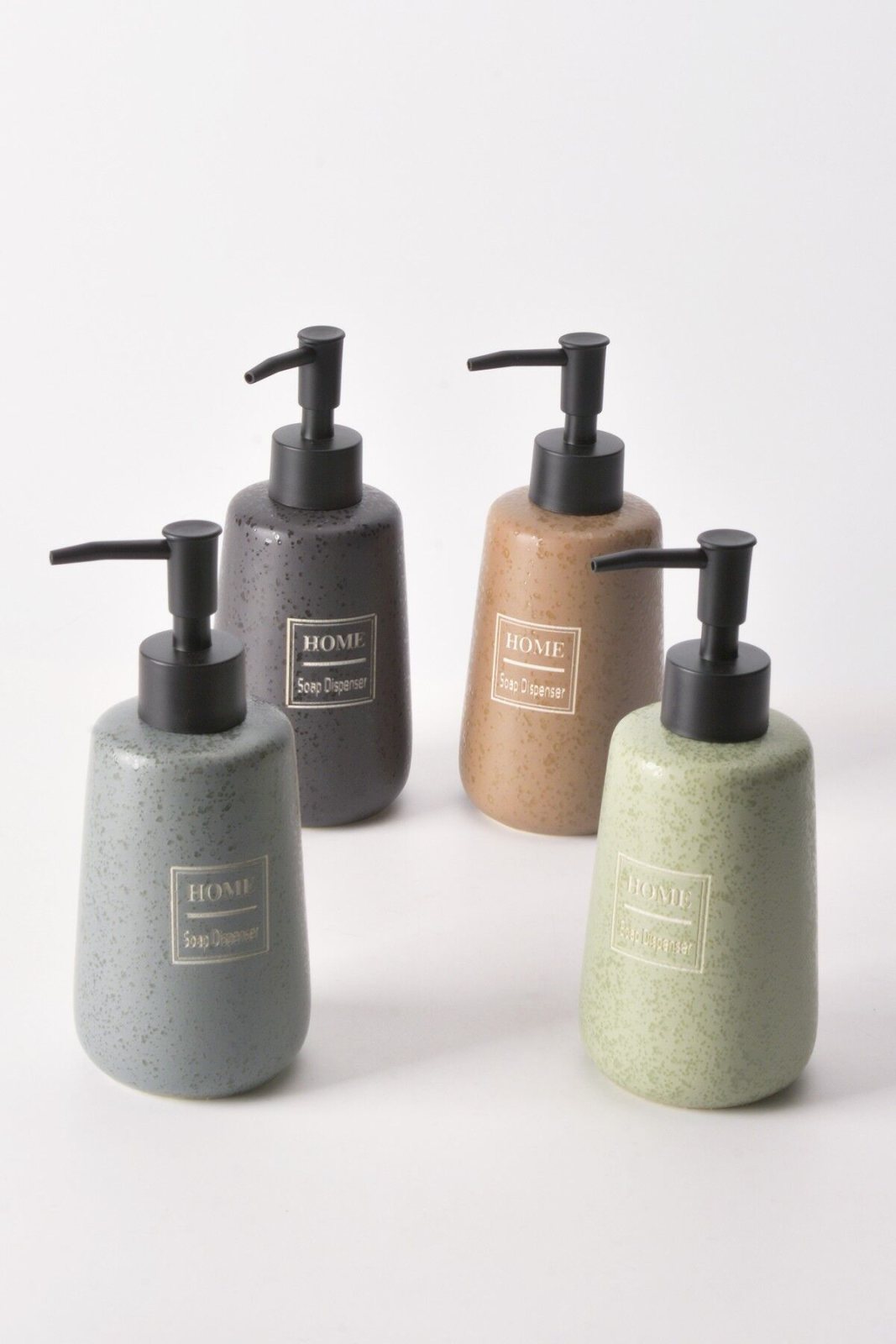 Tohana Ceramic Liquid Soap Dispenser, Drop Shape