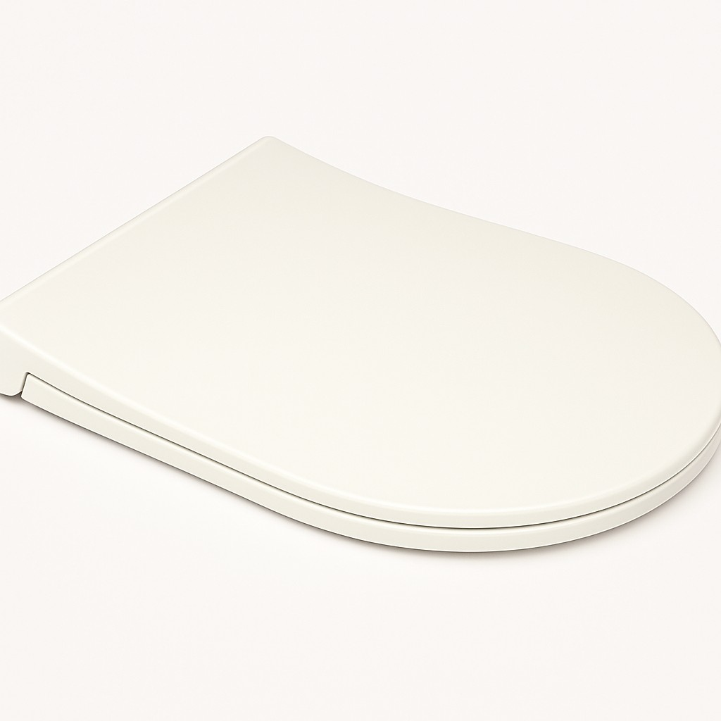 Lucco White Soft-Close Click Toilet Seat
