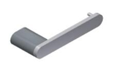 System Ovalin Chrome Toilet Roll Holder