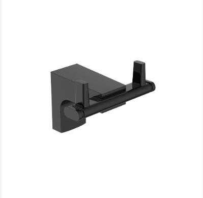 Duxxa F1 Double Bathrobe Hook – Matte Black