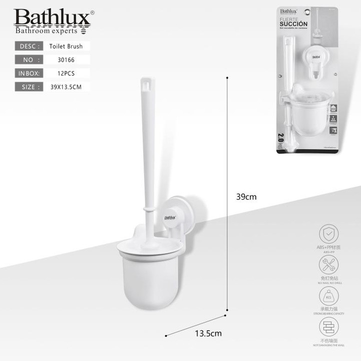 Bathlux Suction Cup Toilet Brush