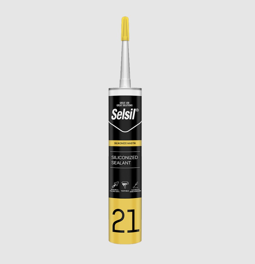 Mastik Silikonize Beyaz 450gr