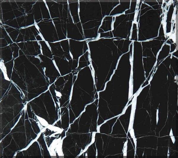 YF-620 Nero Marquina PVC Flooring 60x60 cm