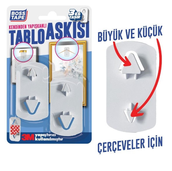 Bant Tablo Çerçeve Askısı 30MMX60XMM