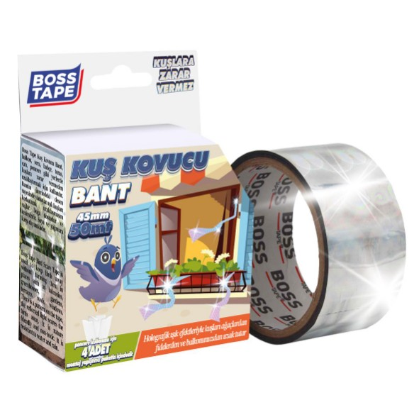Bant Kuş Kovucu Bant 45MMX50MT