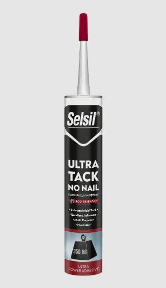 Selsil Ultra Tack No Nail White Strong Adhesive 280m
