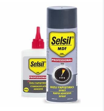 Selsil MDF Fast Adhesive Kit 200ML+50GR
