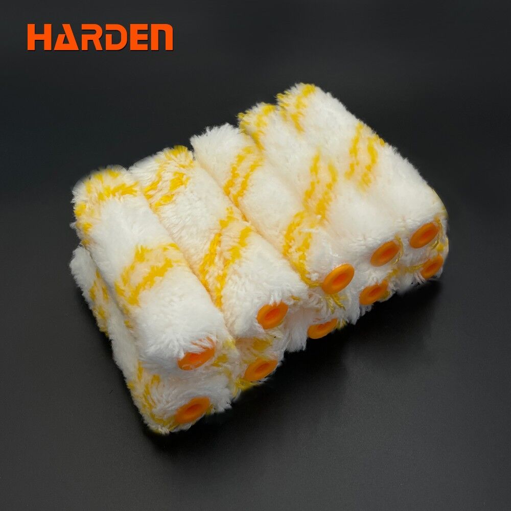 Harden Satin Finger Roller Refill 10 cm, Pack of 10