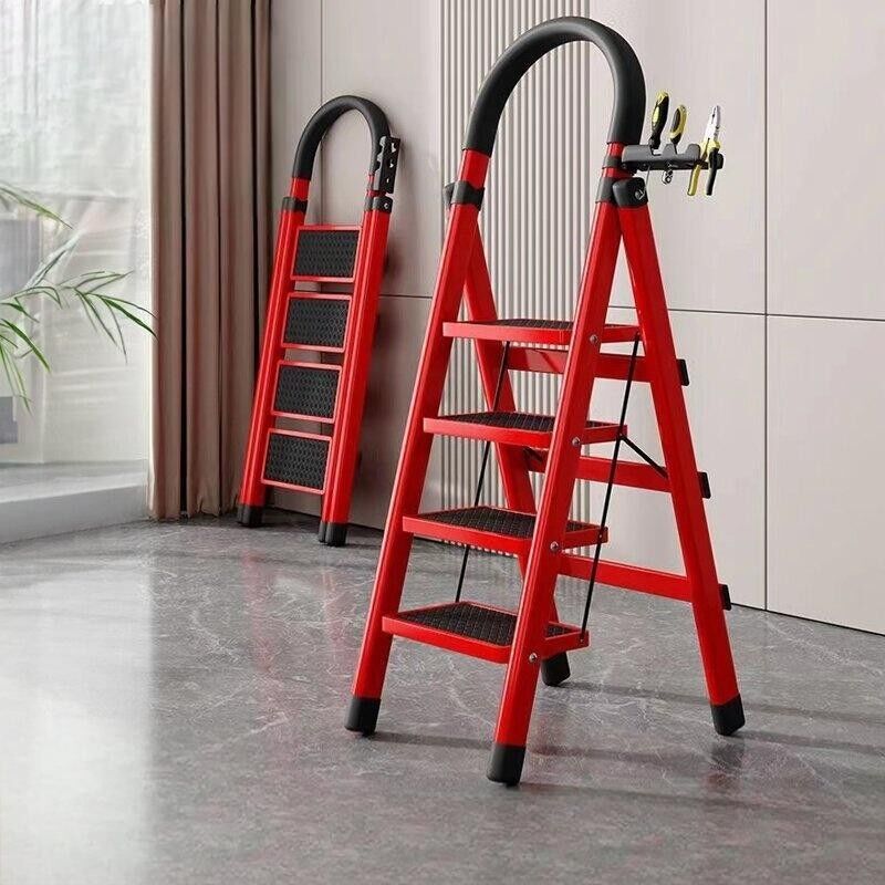 Merdiven Pratik Oval Bas Geniş 4-Step Ladder, 1.5 m