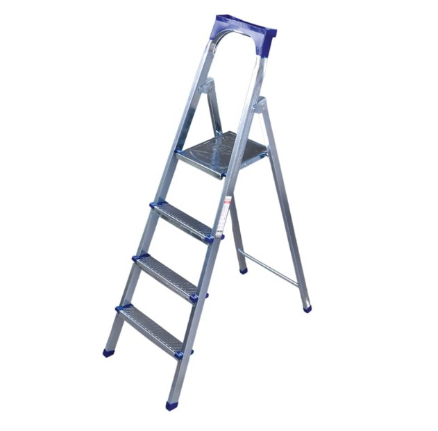 Kanat 3+1 Step Galvanized Profile Ladder