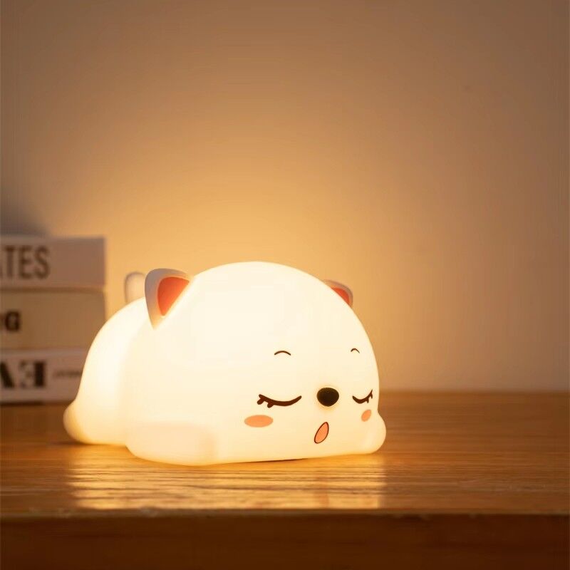Silicone Cat LED Night Light