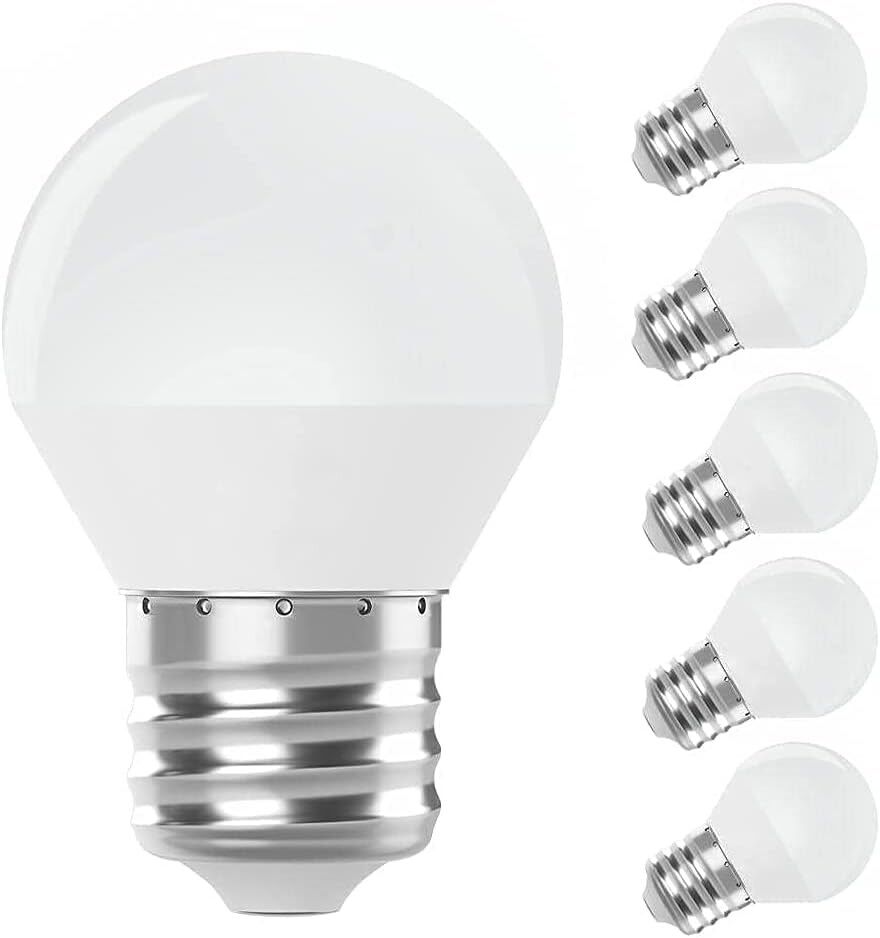 G45 LED Light Bulb 4W E27 6500K White